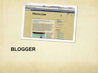 BLOGGER
 