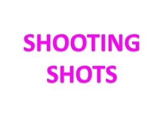 Shooting Shots 