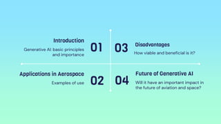 Generative AI in Aerospace Industry | PDF