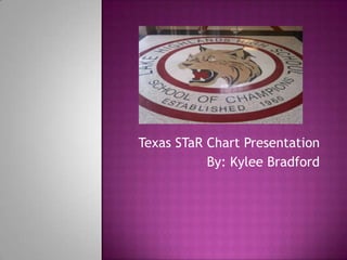 Texas STaR Chart Presentation
           By: Kylee Bradford
 