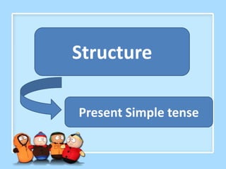 Structure

Present Simple tense
 