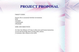 PROJECT PROPOSAL 