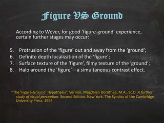 Groups and Figure and Ground Phenomena | PPTX