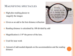 low vision aids | PPTX