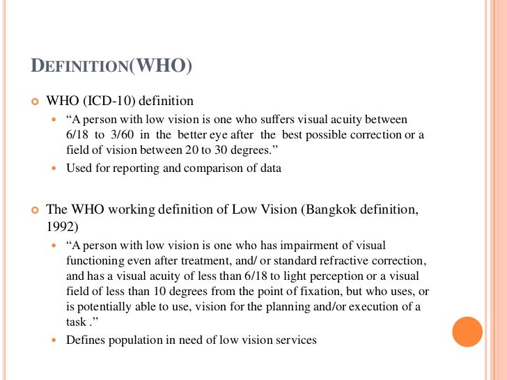Ophthalmology At Mayo Clinic Low Vision
