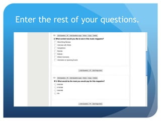 Enter the rest of your questions.