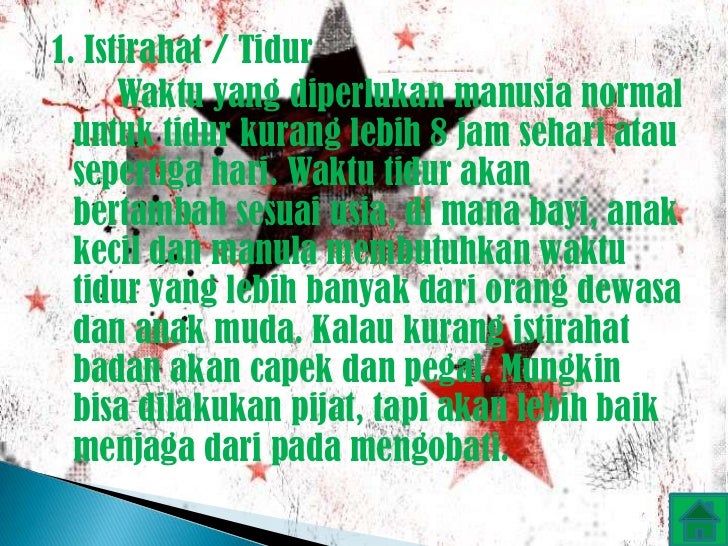 Tips menjaga kesehatan tubuh