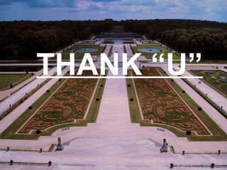 THANK “U”
 