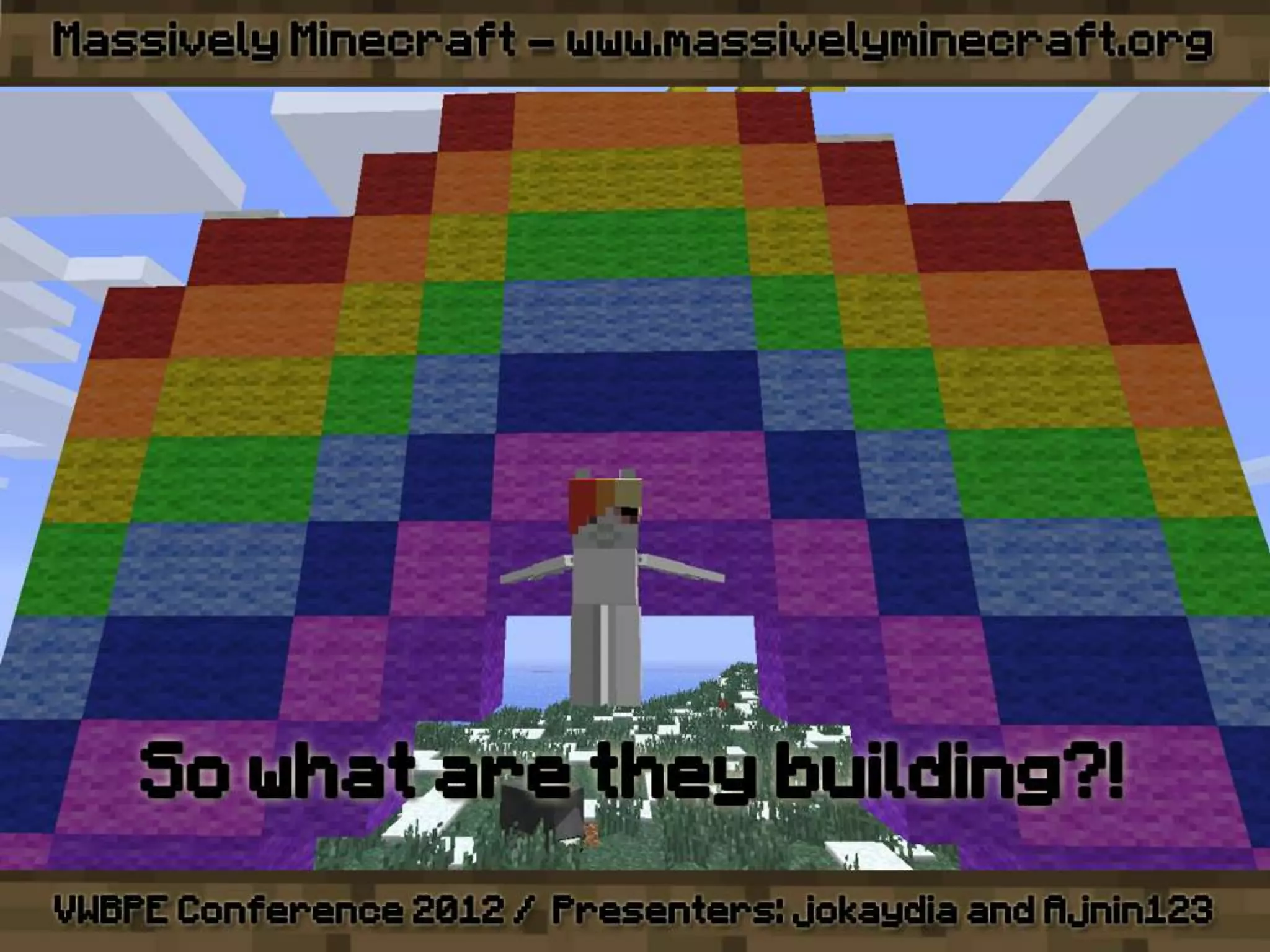 VWBPE 2012 - Massively Minecraft - Learning WITH Little Miners!