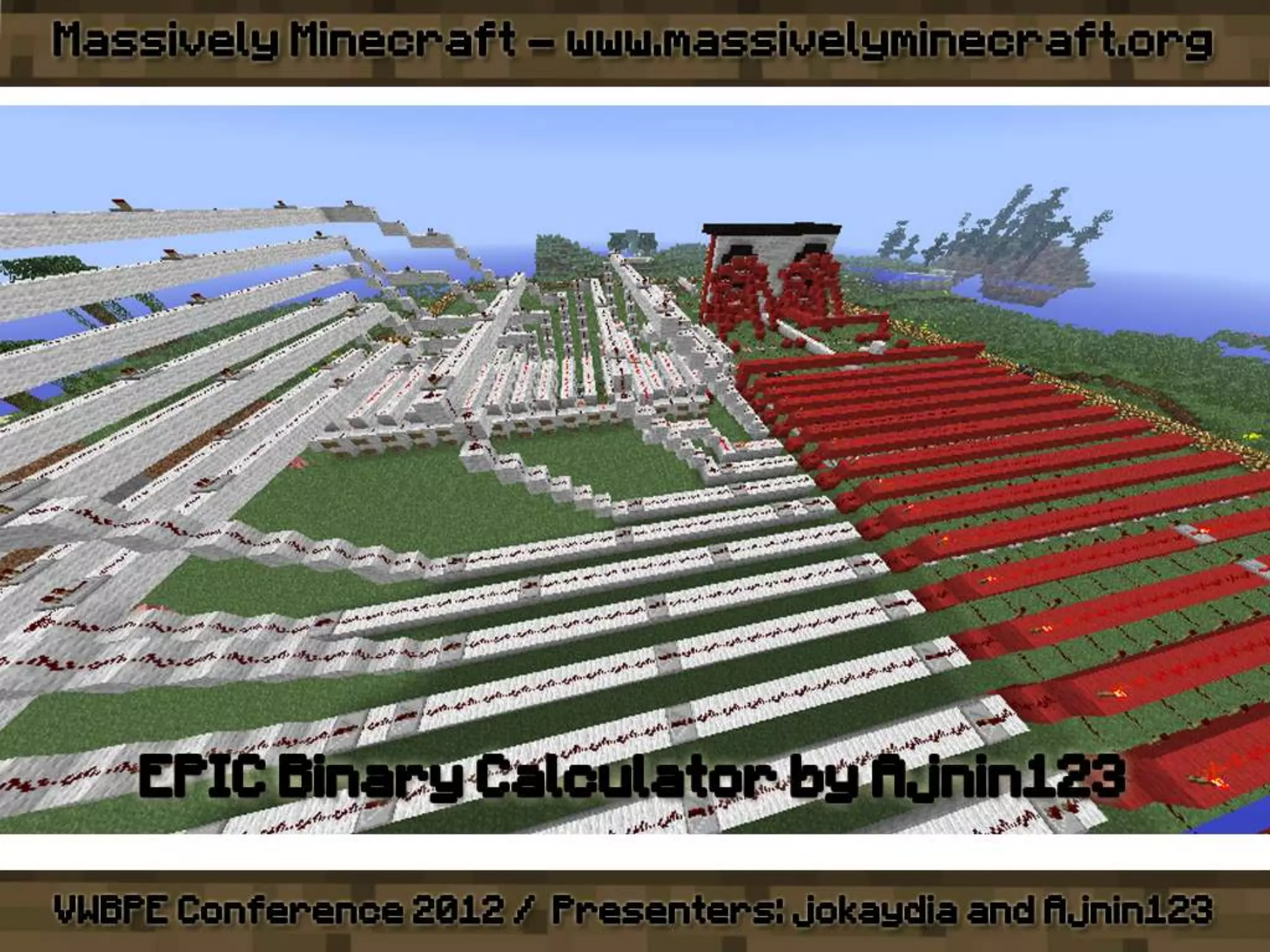 VWBPE 2012 - Massively Minecraft - Learning WITH Little Miners!