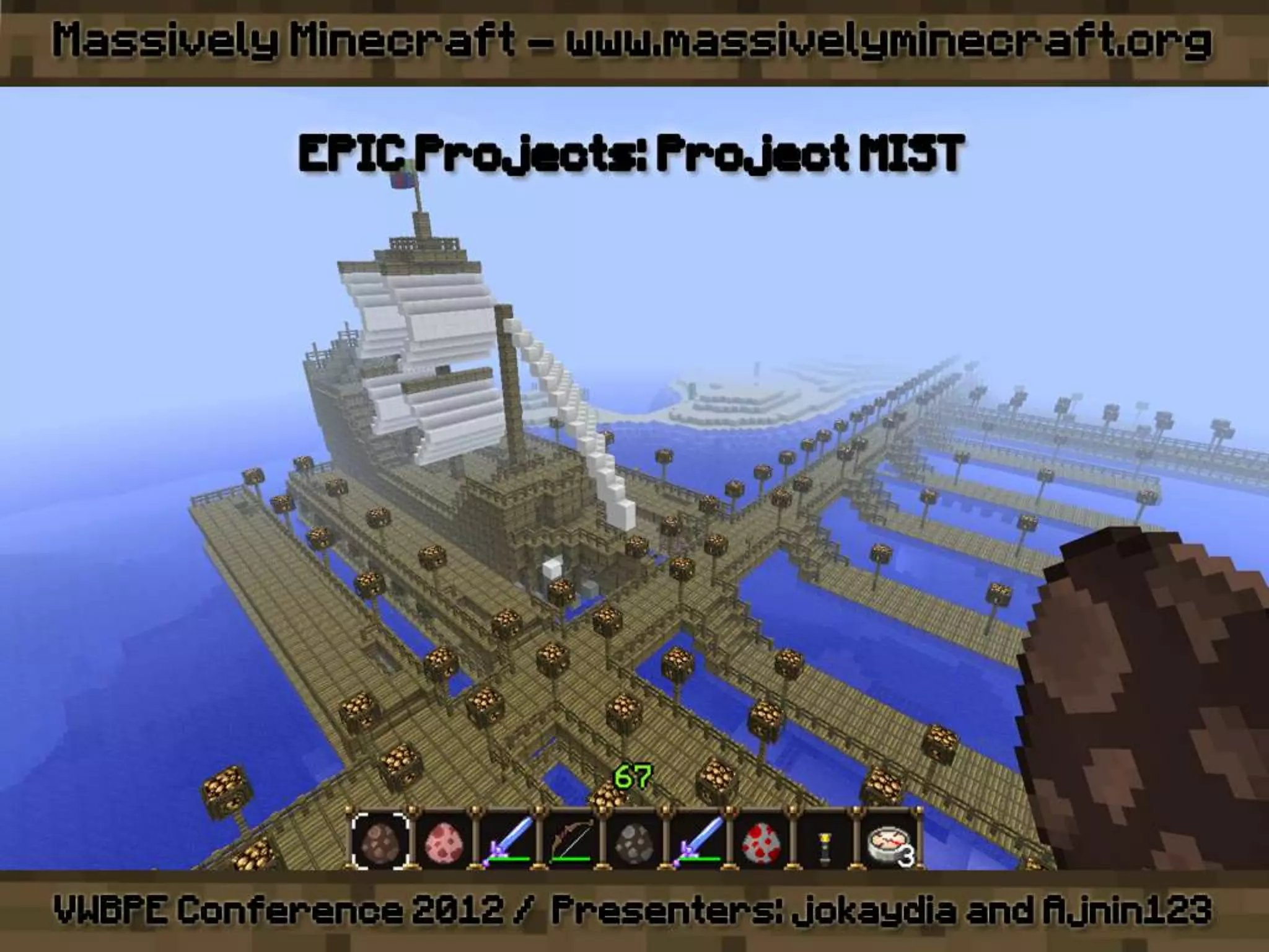 VWBPE 2012 - Massively Minecraft - Learning WITH Little Miners!