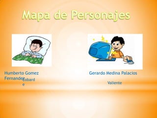 Humberto Gomez   Gerardo Medina Palacios
Fernandez
        Cobard
       e                 Valiente
 