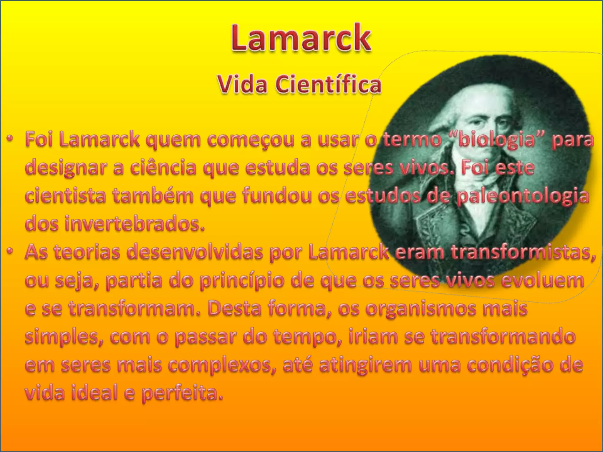 Lamarck vs Darwin