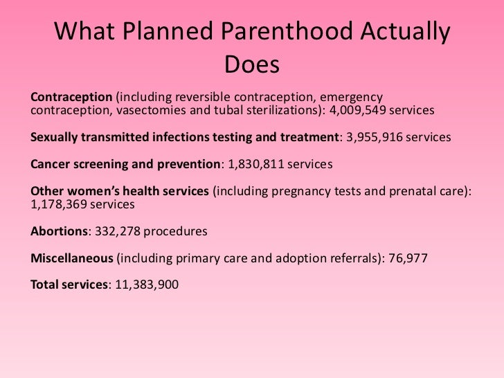 Planned Parenthood