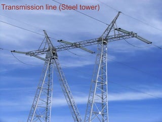 Transmission line (Steel tower)
 