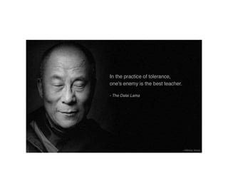 Inspirational presentation