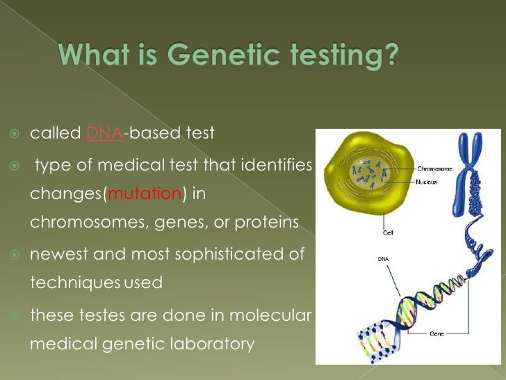 Genetic Testing Types Of Medical And Forensic