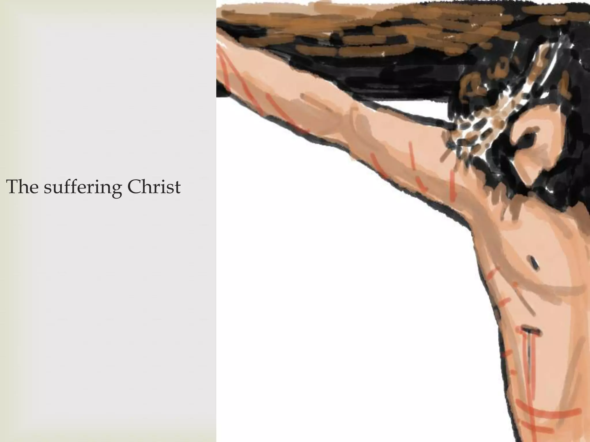 The suffering Christ
 