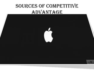 Sources of Competitive
     Advantage
 