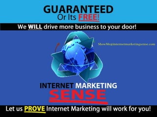 Internet Marketing Sense