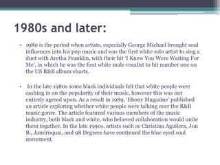 The History of Soul Pop Music | PPTX