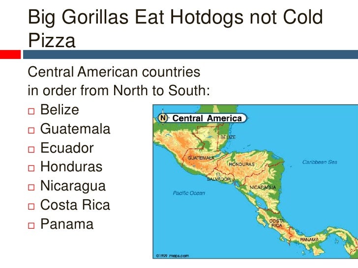 Geographical Mnemonics
