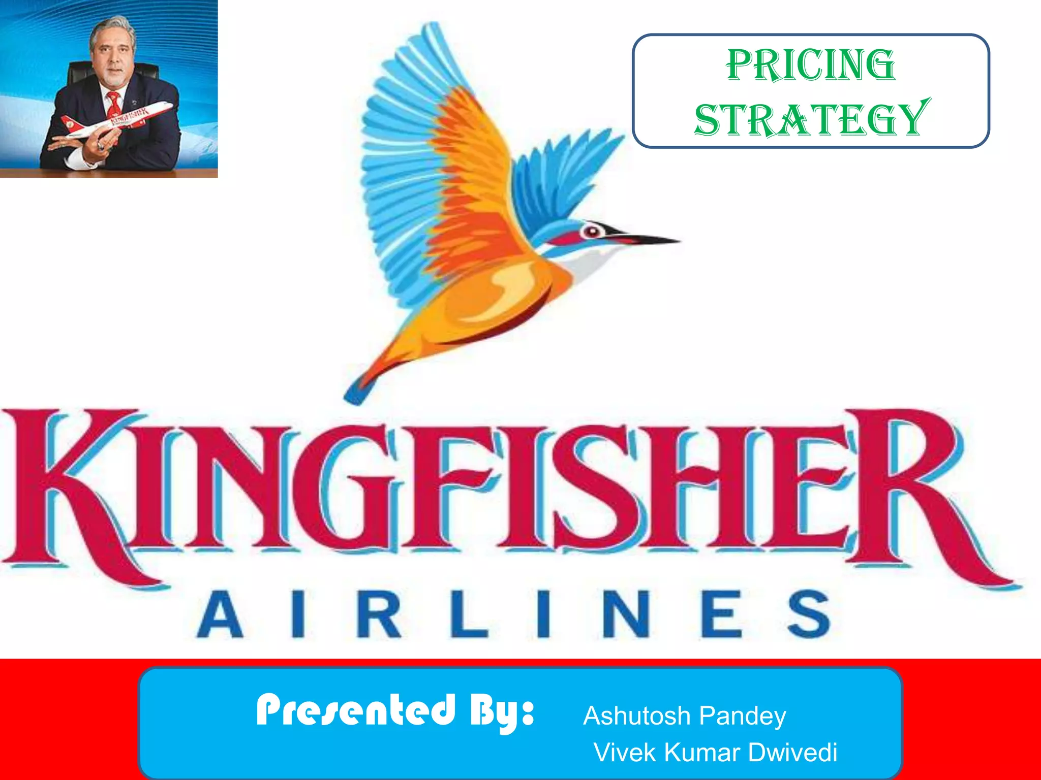 Pricing
ss Strategy
Presented By: Ashutosh Pandey
Vivek Kumar Dwivedi