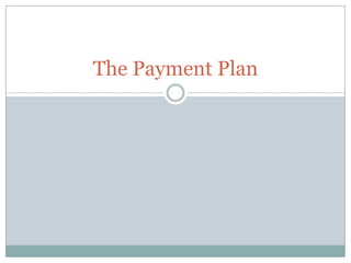 The Payment Plan
 