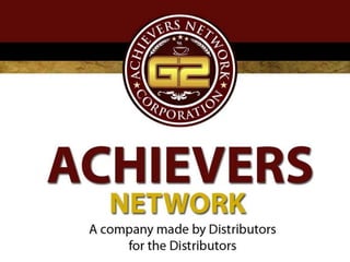 Achievers Network Corporation Marketing Plan