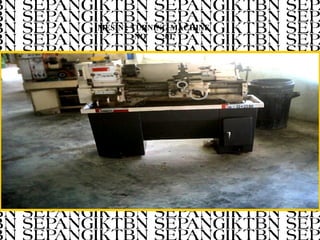 MESIN : TURNING MACHINE NO  :01 
