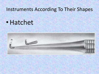 Instrumentation In Dentistry | PPTX