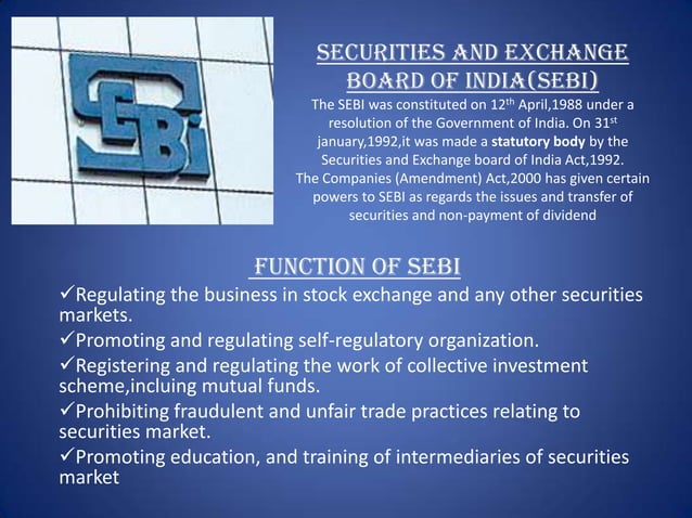 Stock Exchange Simple Ppt