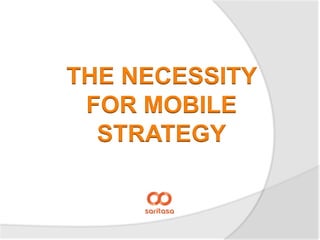 THE NECESSITY
 FOR MOBILE
  STRATEGY
 