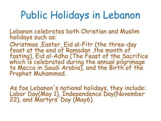 Lebanon | PPT