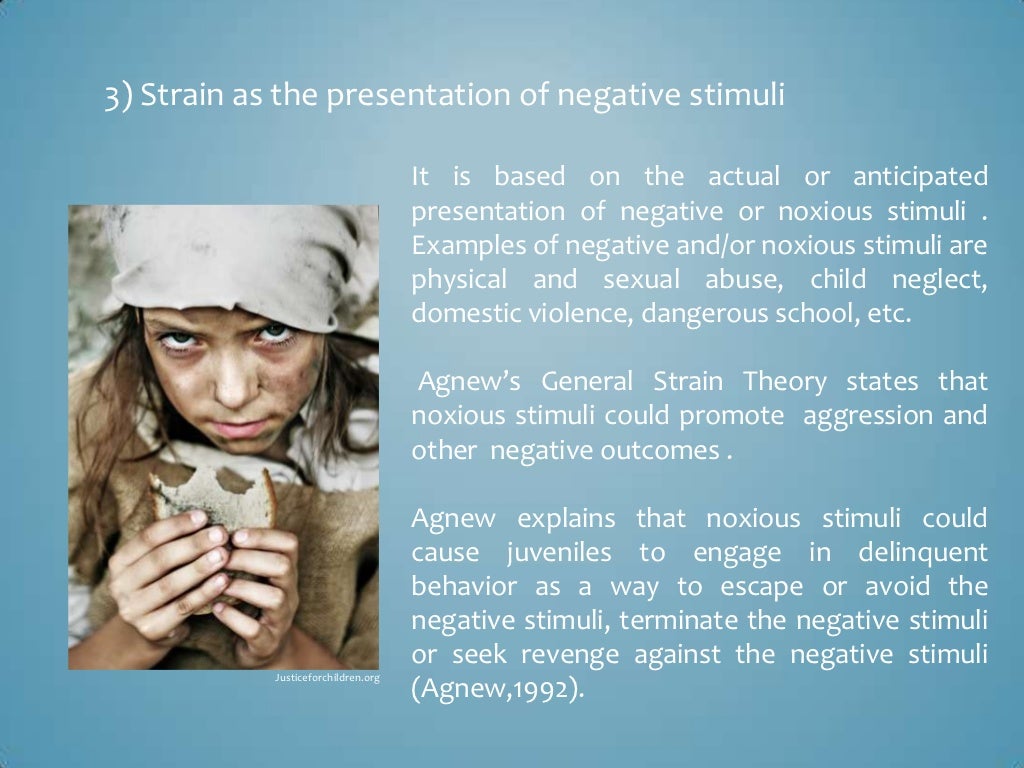 agnew s general strain theory