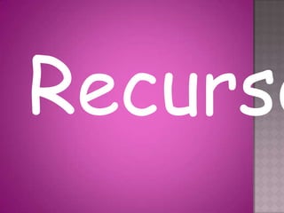 Recurso
 