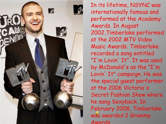 justin timberlake | PPT | Free Download