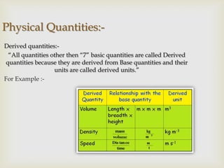 Physical Quantities, Vectors, Fovce and newton's Laws | PPTX
