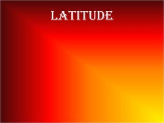 Latitude