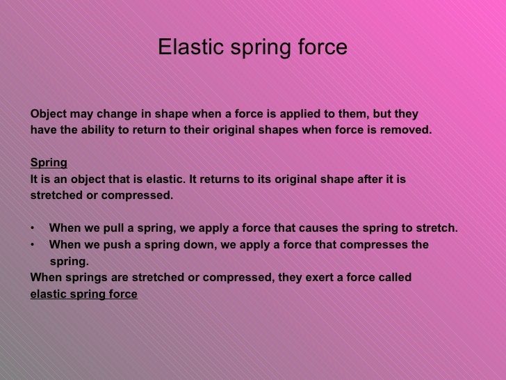 Lesson on Forces
