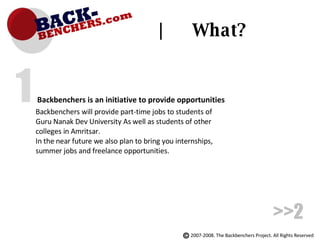 back-benchers | PPT