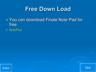 free finale notepad 2008