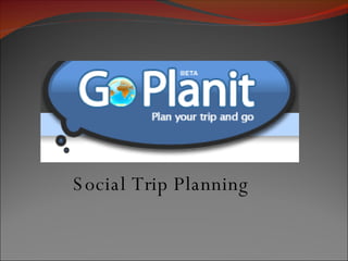 Social Trip Planning 