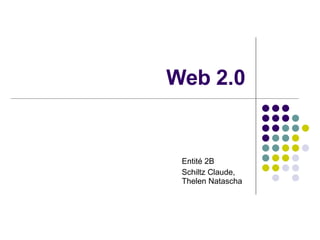 Web 2.0 Entité 2B Schiltz Claude, Thelen Natascha 
