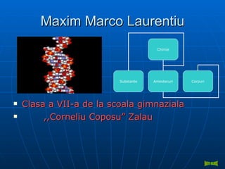 Maxim Marco Laurentiu <ul><li>Clasa a VII-a de la scoala gimnaziala  </li></ul><ul><li>,,Corneliu Coposu” Zalau </li></ul>...