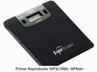Primer Reproductor MP3(1998): MPMan 