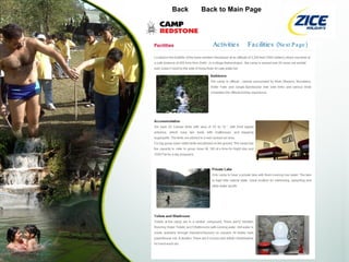 Back Back to Main Page Activities Facilities  (Next Page) 