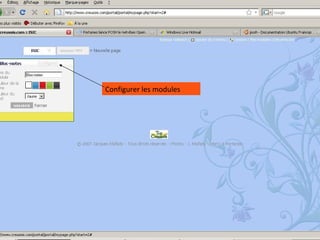 Configurer les modules 
