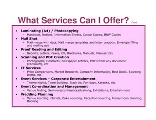 CosmicXpress Secretarial Services