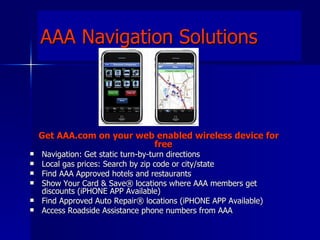 AAA Member Benefits | PPT